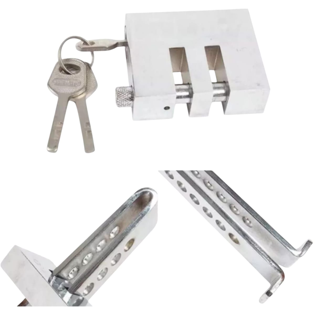 Traba Pedal - Candado - Llaves Seguridad