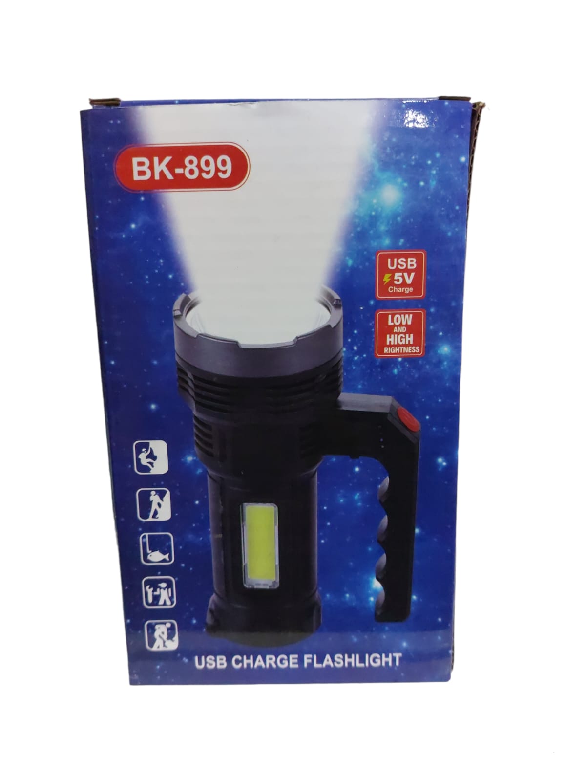 Linterna Led Recargable USB