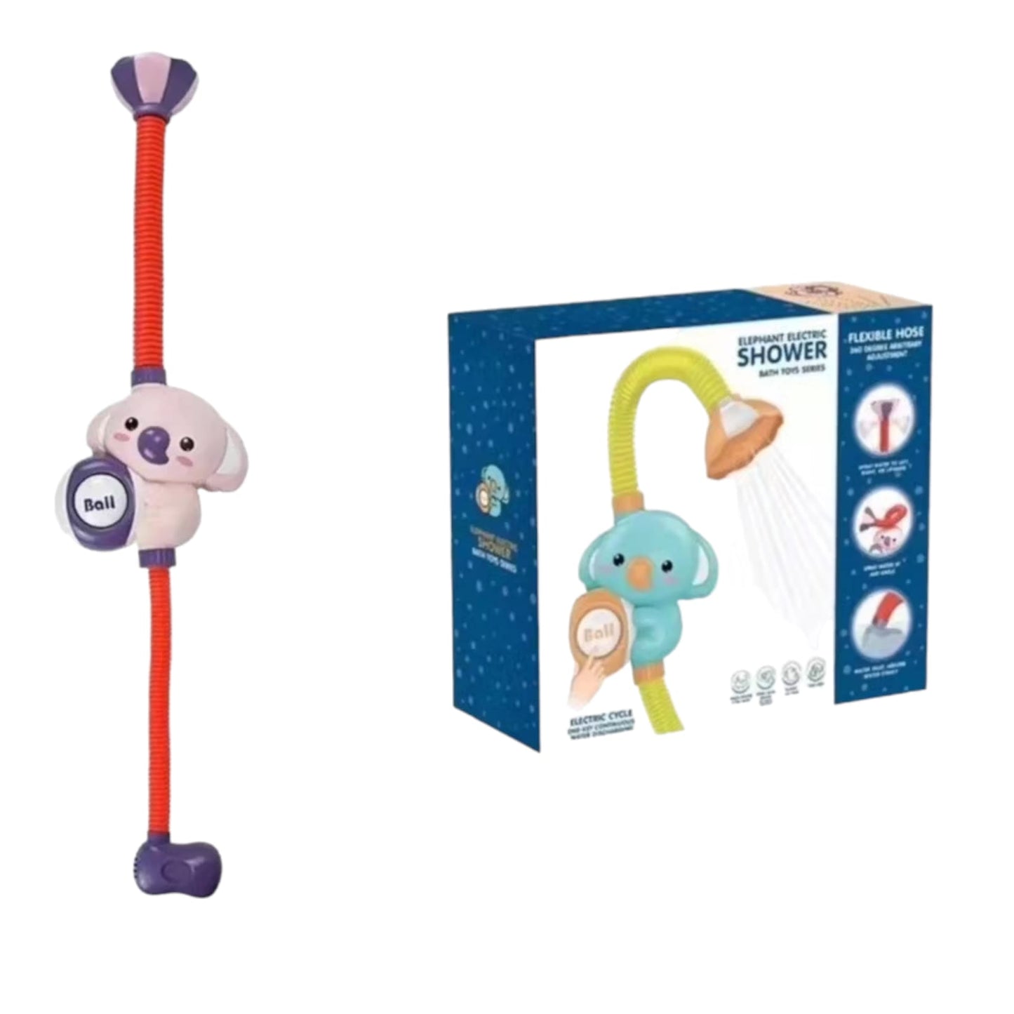 Regadera De Baño Para Bebe Juguete Ducha Tina ROSA