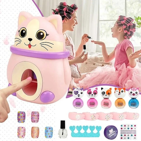 Set de Manicure Estampado de Uñas Para Niñas