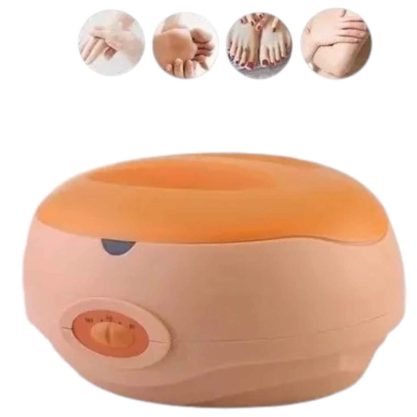 Olla de Parafina 3Kg + 2 guante s + 2 parafina de 450gr