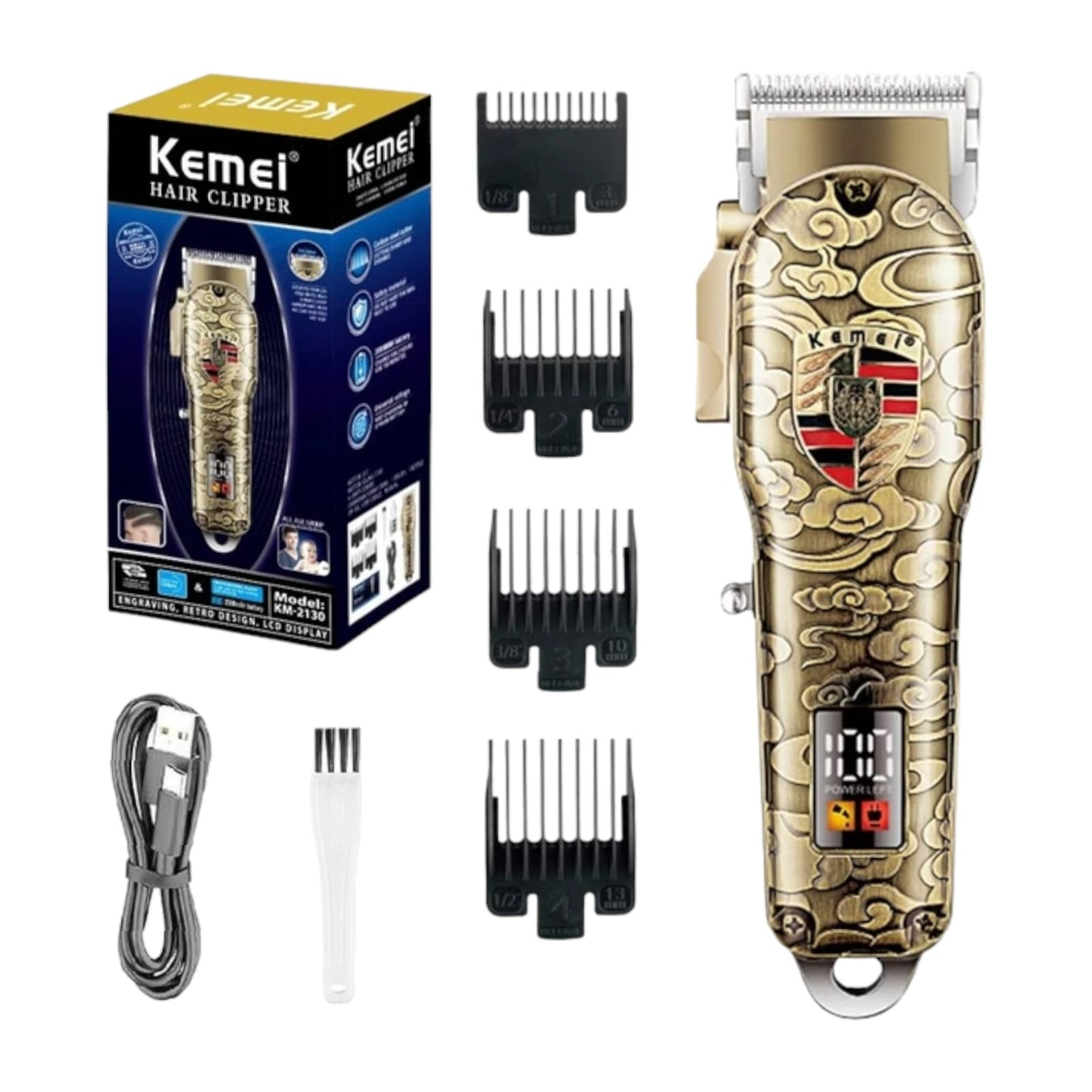 Cortadora de Pelo Profesional Kemei 2130