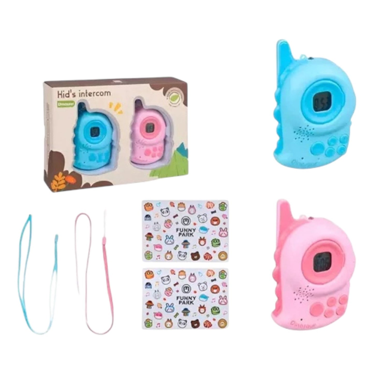 Radio Transmisor Walkie Talkie Para Niños Juguetes 3km