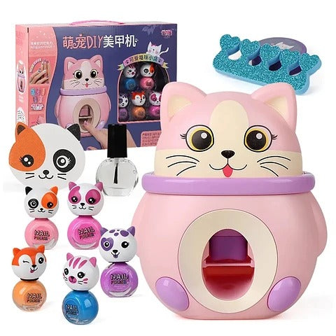 Set de Manicure Estampado de Uñas Para Niñas