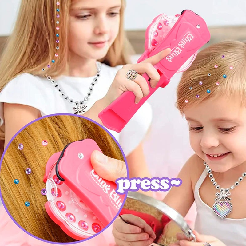 PACK DE MÁQUINA PARA BRILLOS EN EL CABELLO MAS 255 REPUESTOS
