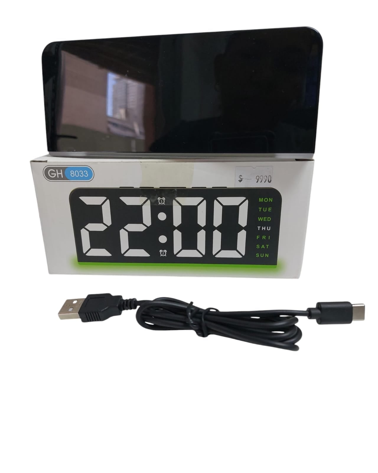 Reloj Despertador Led Multifuncional Dormitorios Oficinas