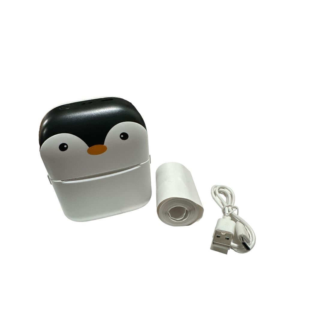 Mini Impresora Portátil Bluetooth + 1 Rollo Termico Mini Pri