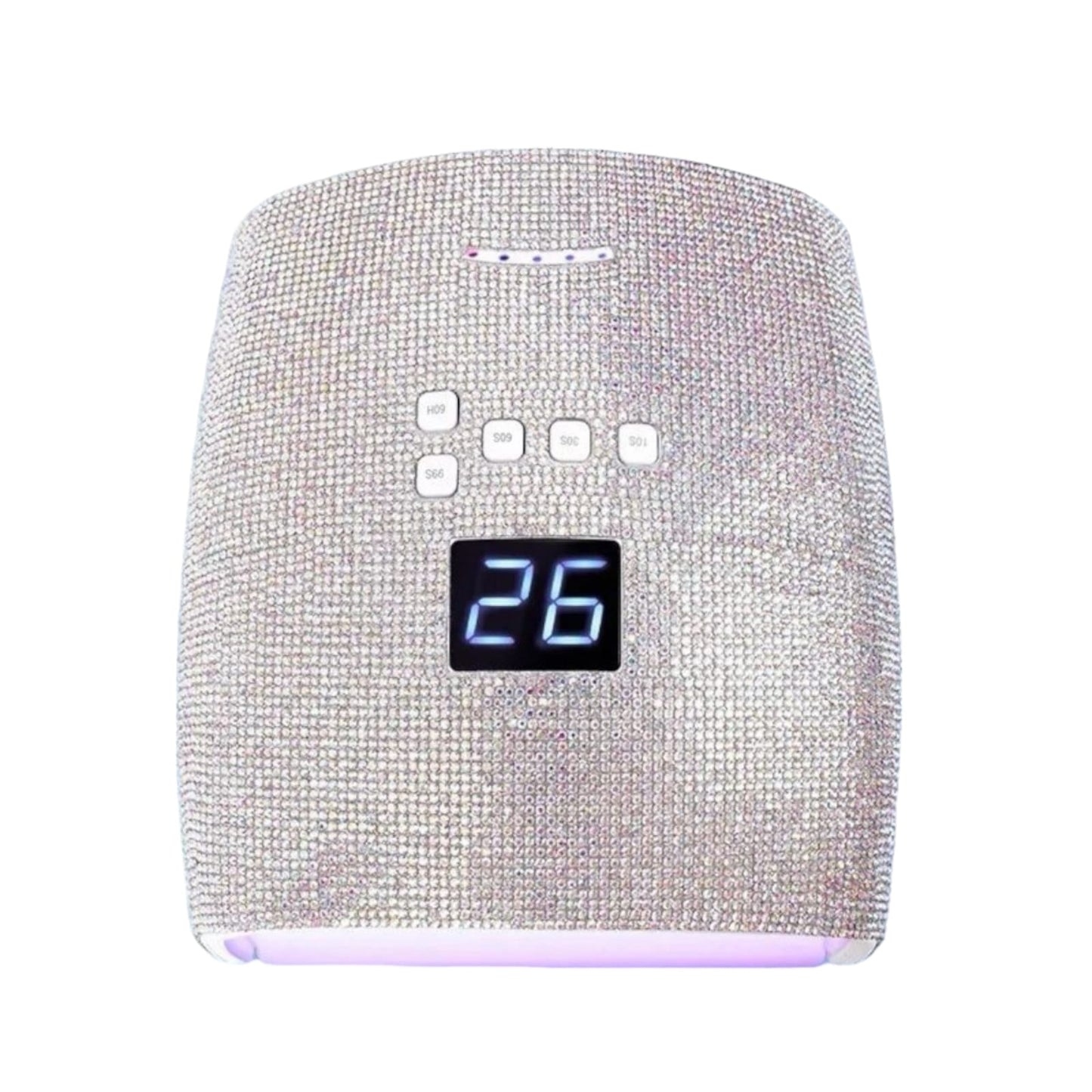 Lampara De Uñas Led Uv Recargable Inalámbrica De 66w