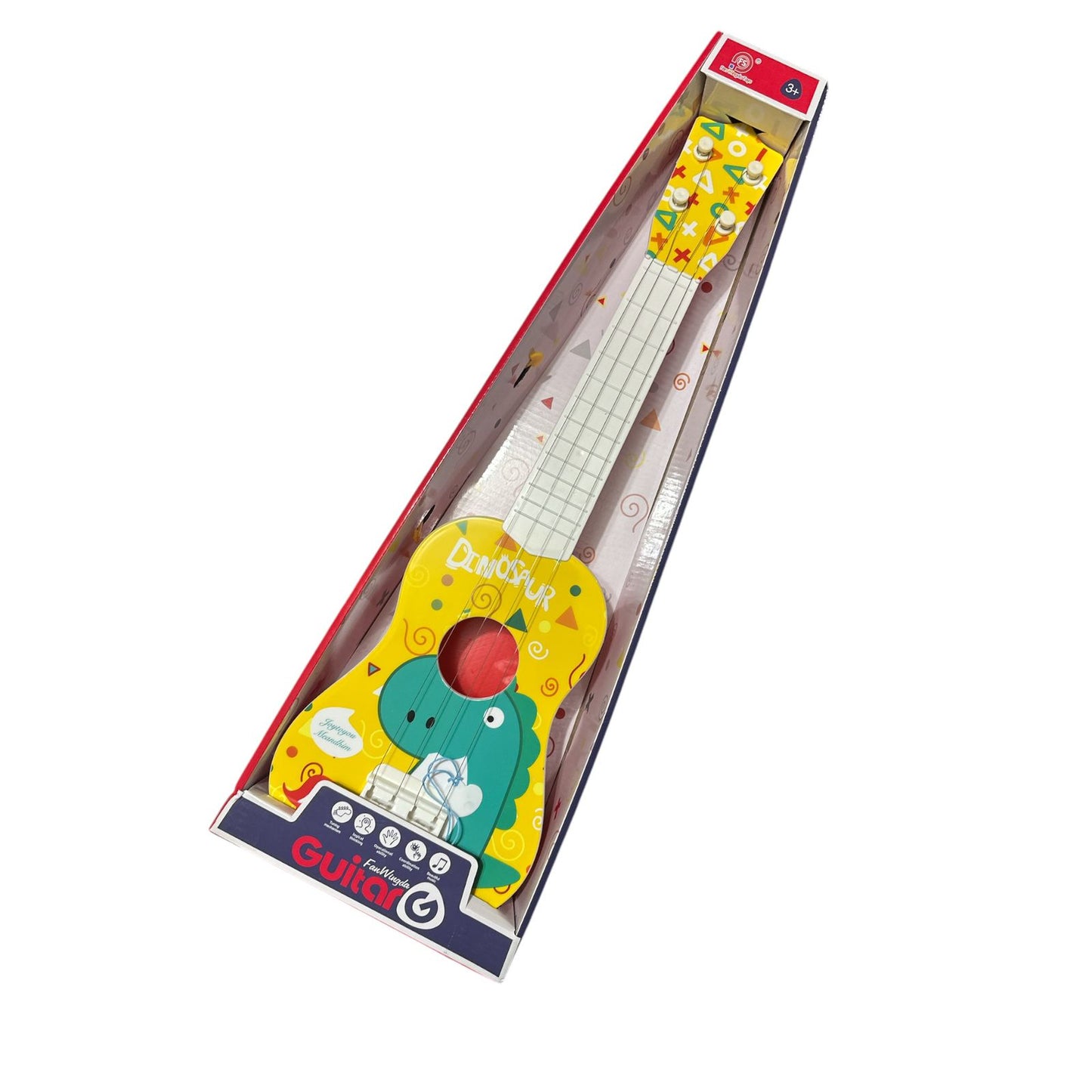 Guitarra Ukelele Musical Grande Niños Y Niñas Juguete Guitar
