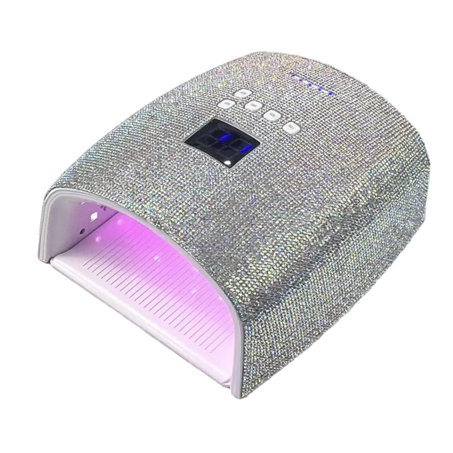 Lampara De Uñas Led Uv Recargable Inalámbrica De 66w