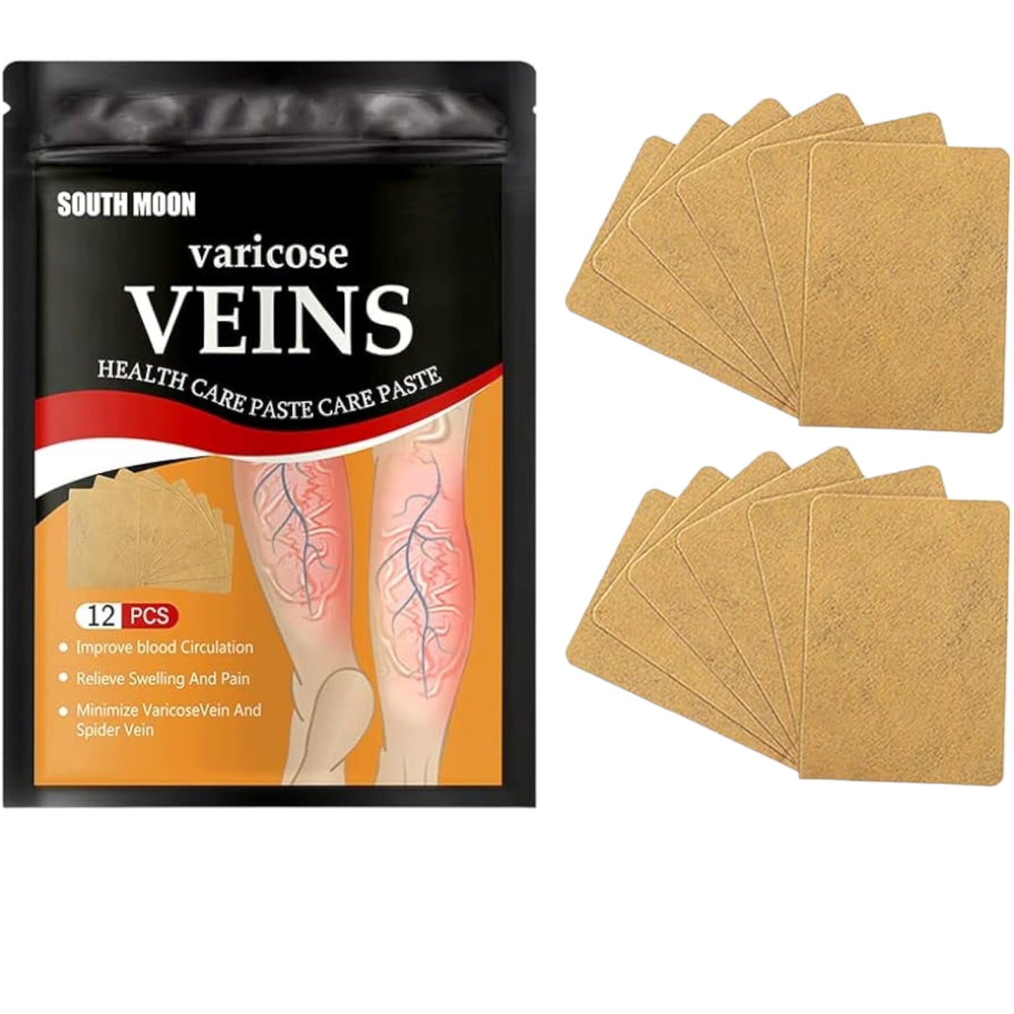 Parche De Pierna Para Tratamiento De Venas Varicosas 12