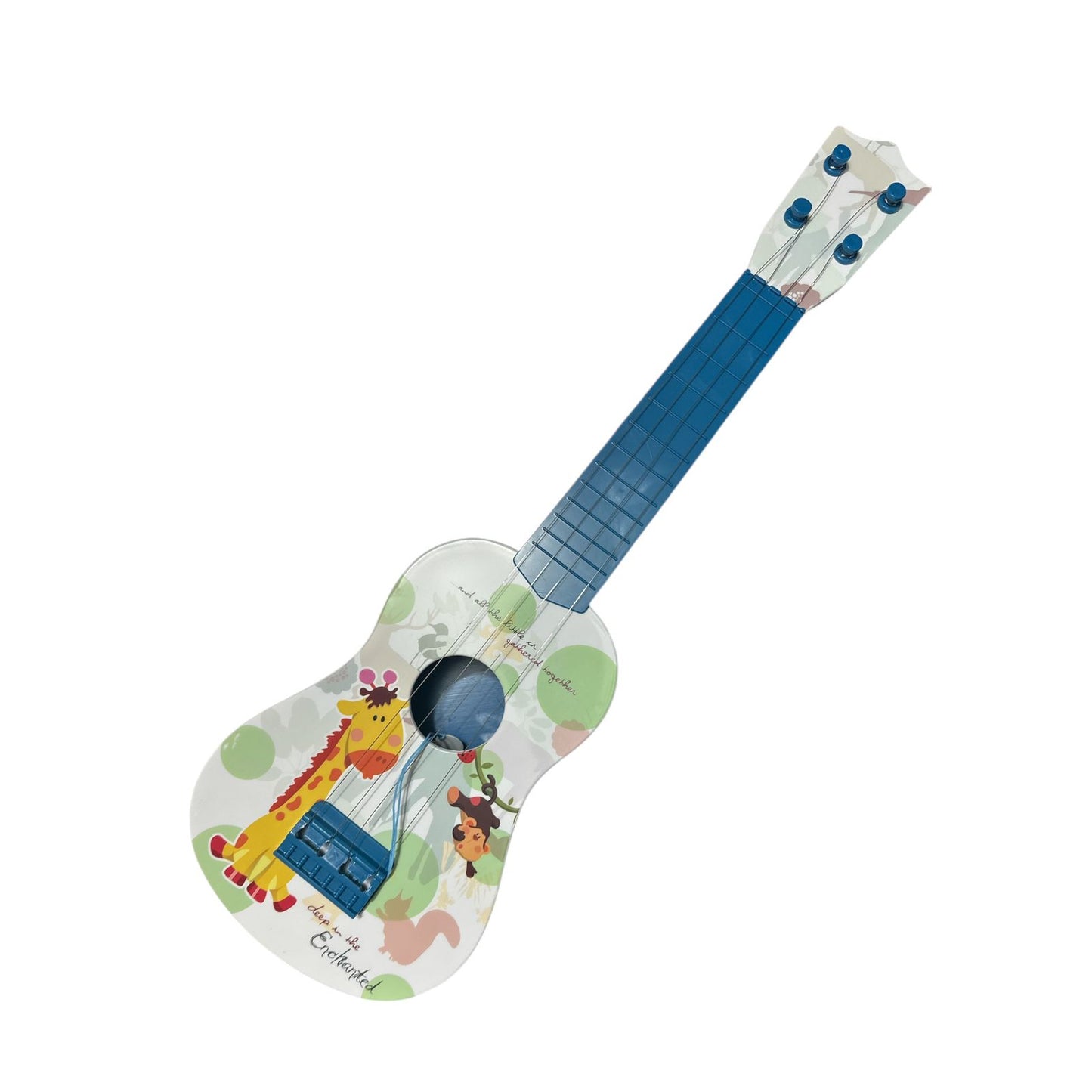 Guitarra Ukelele Musical Grande Niños Y Niñas Juguete Guitar