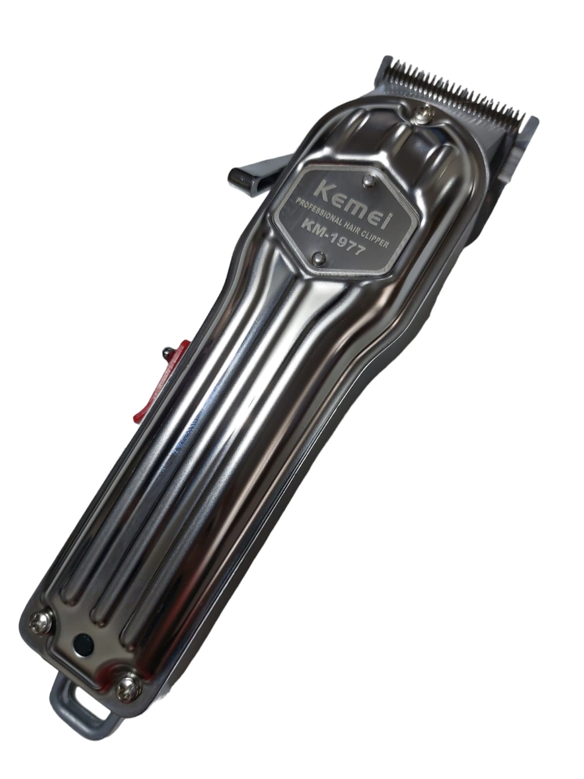 Cortadora de Pelo Kemei KM-1977 Plata 100V/240V