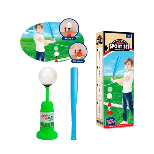 Set Juego de Beisbol Para Niños con Lanzador de Pelotas