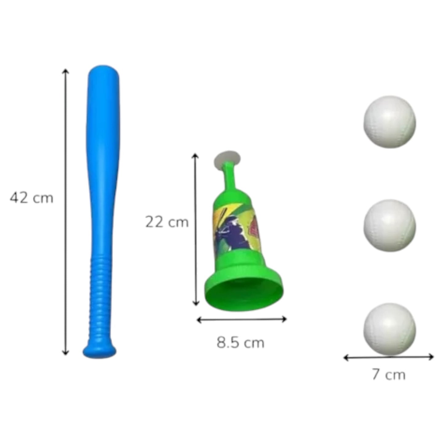 Set Juego de Beisbol Para Niños con Lanzador de Pelotas