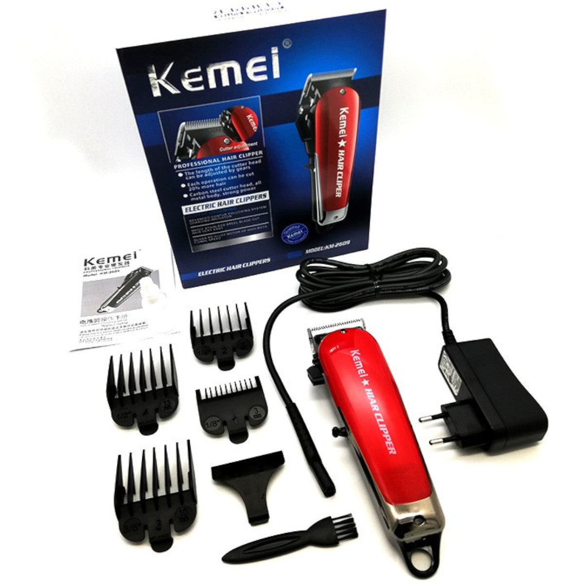 Cortadora Kemei Hair Cliper 2609