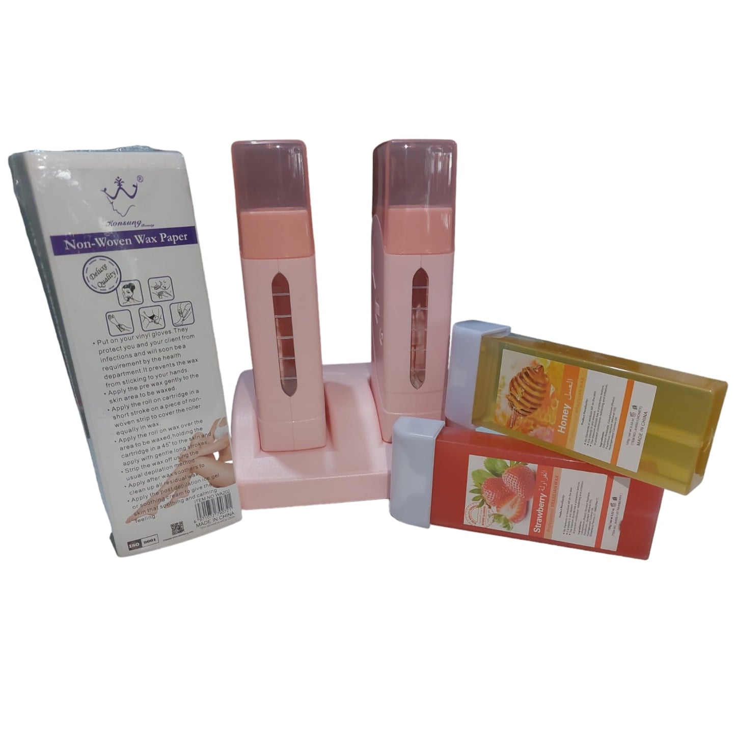 Pack Maquina Roll-on + 2 Barras de Cera + 100 Bandas