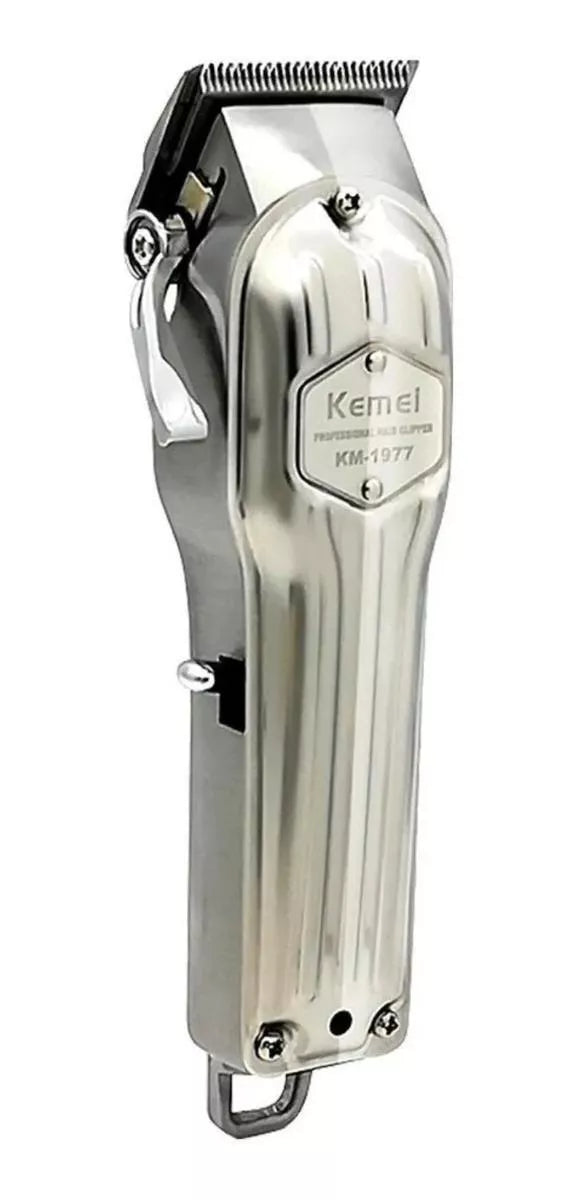 Cortadora de Pelo Kemei KM-1977 Plata 100V/240V