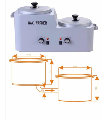 Olla de Cera de 6 Kilos Depilacion