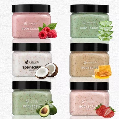 Exfoliante Corporal Hidratante Extracto de Frutas 450ml