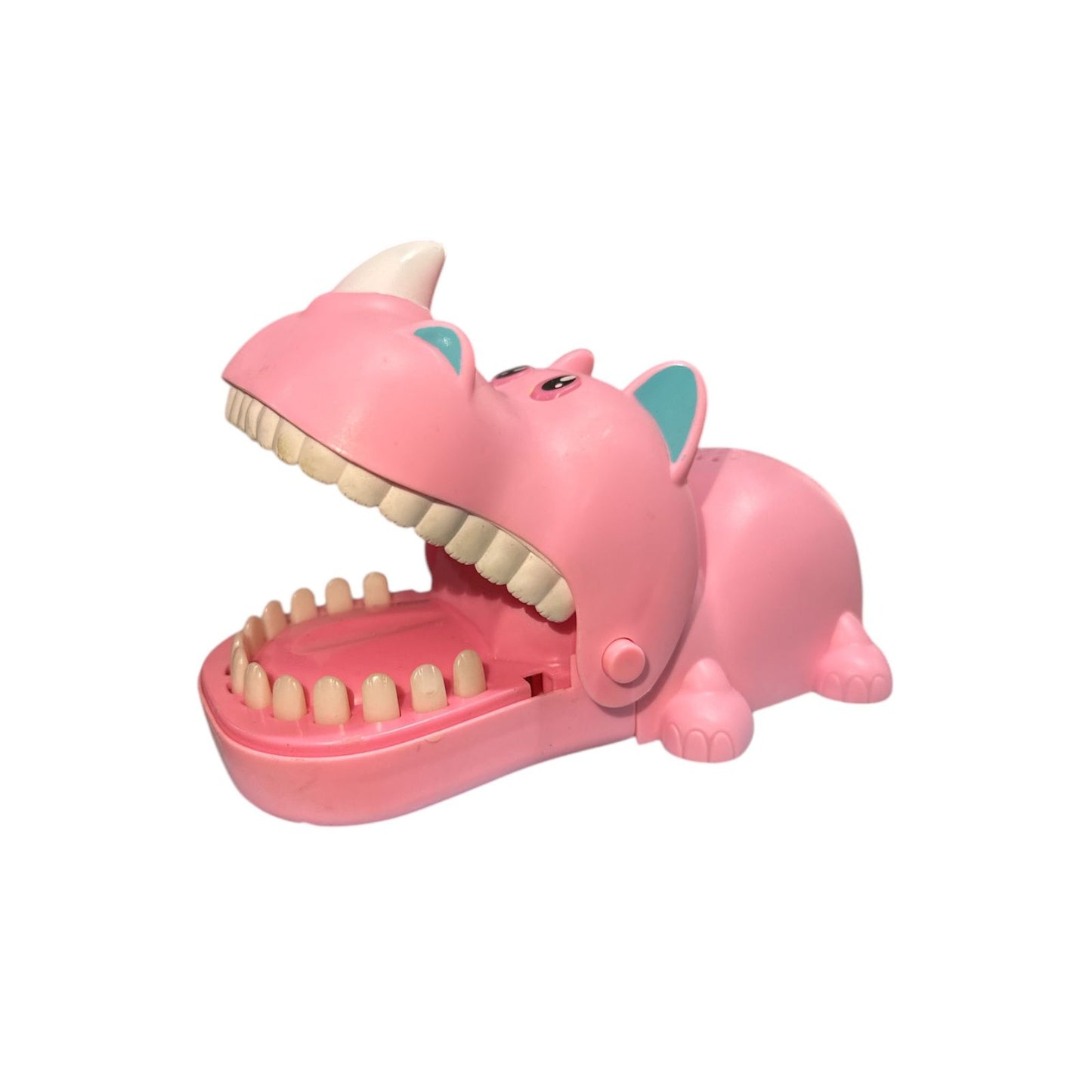 Juguete Rinoceronte Dentista Clásico Muerde Dedo A PILAS