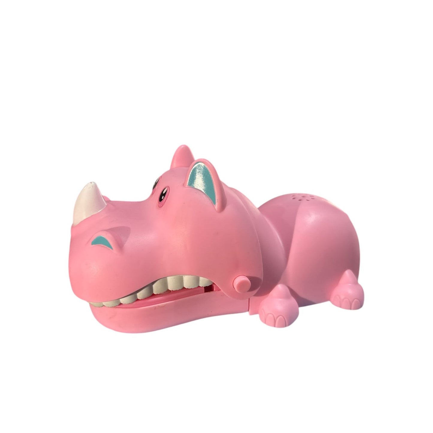 Juguete Rinoceronte Dentista Clásico Muerde Dedo A PILAS