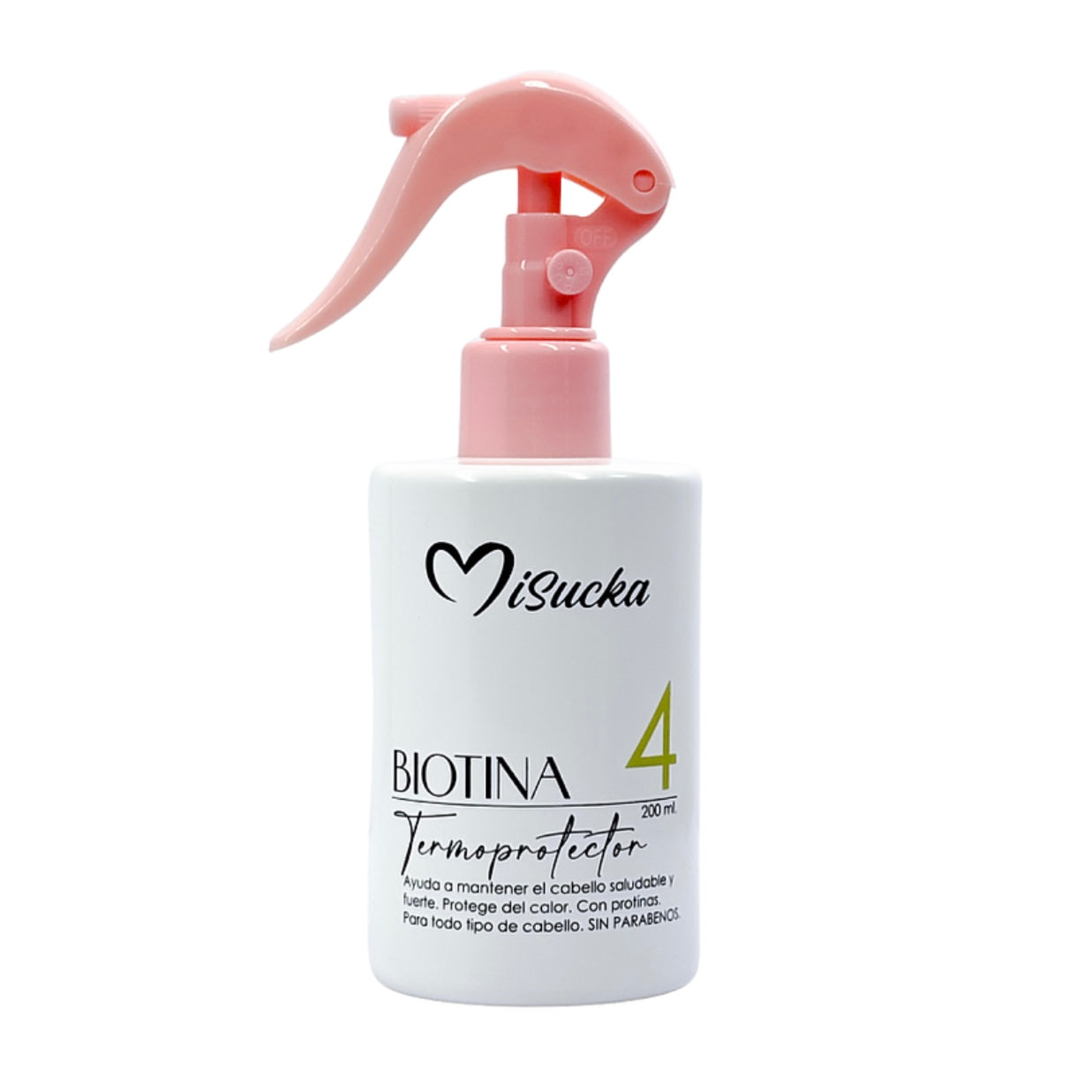 Misucka Biotina Termoprotector Spray 200 Ml Paso 4
