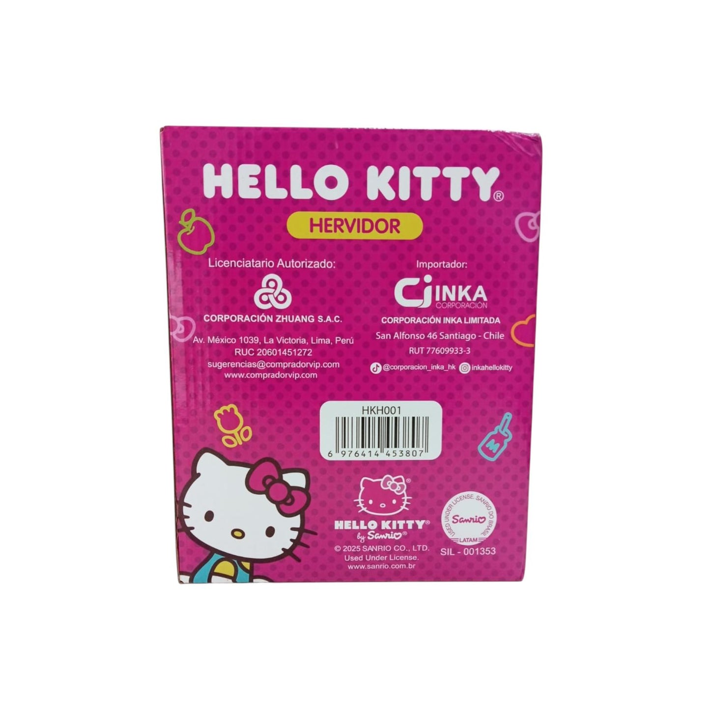 Hervidor Magico Eléctrico Hello Kitty 2lt 1500w