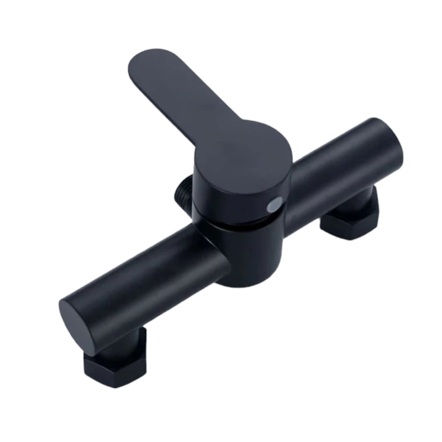 Llave Monomando Grifo Para Tina Ducha Negro Ovalado