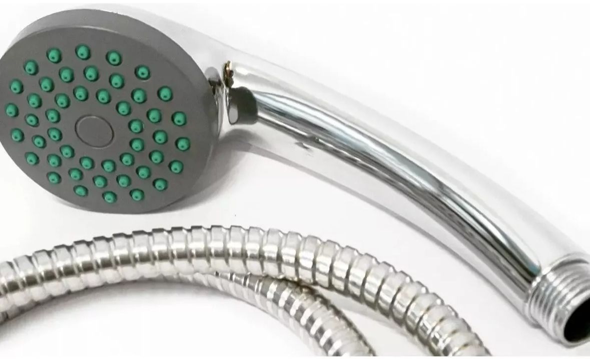 Kit Manguera Flexible Y Ducha Soporte