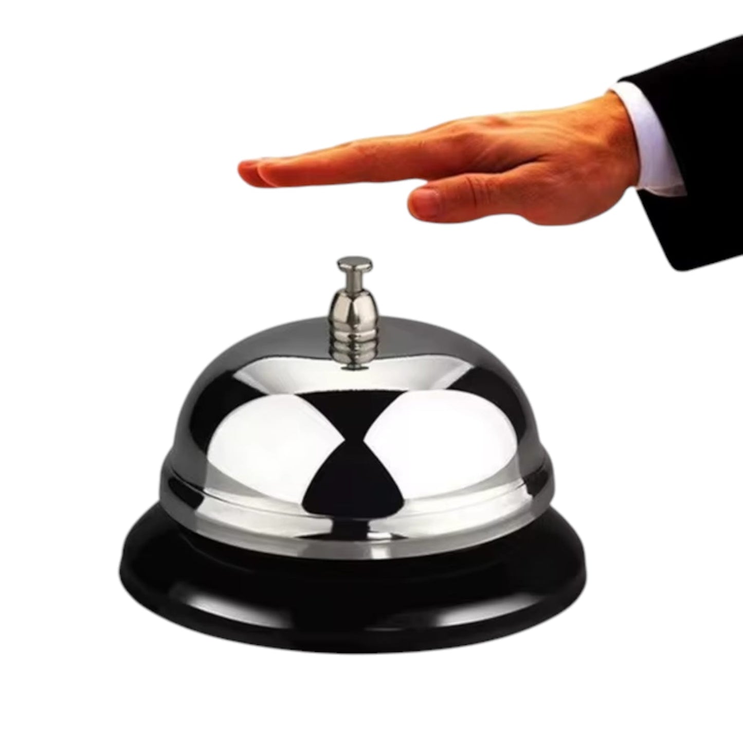 Campana Recepción Hotel Cocina Hogar Restaurante Color Plata