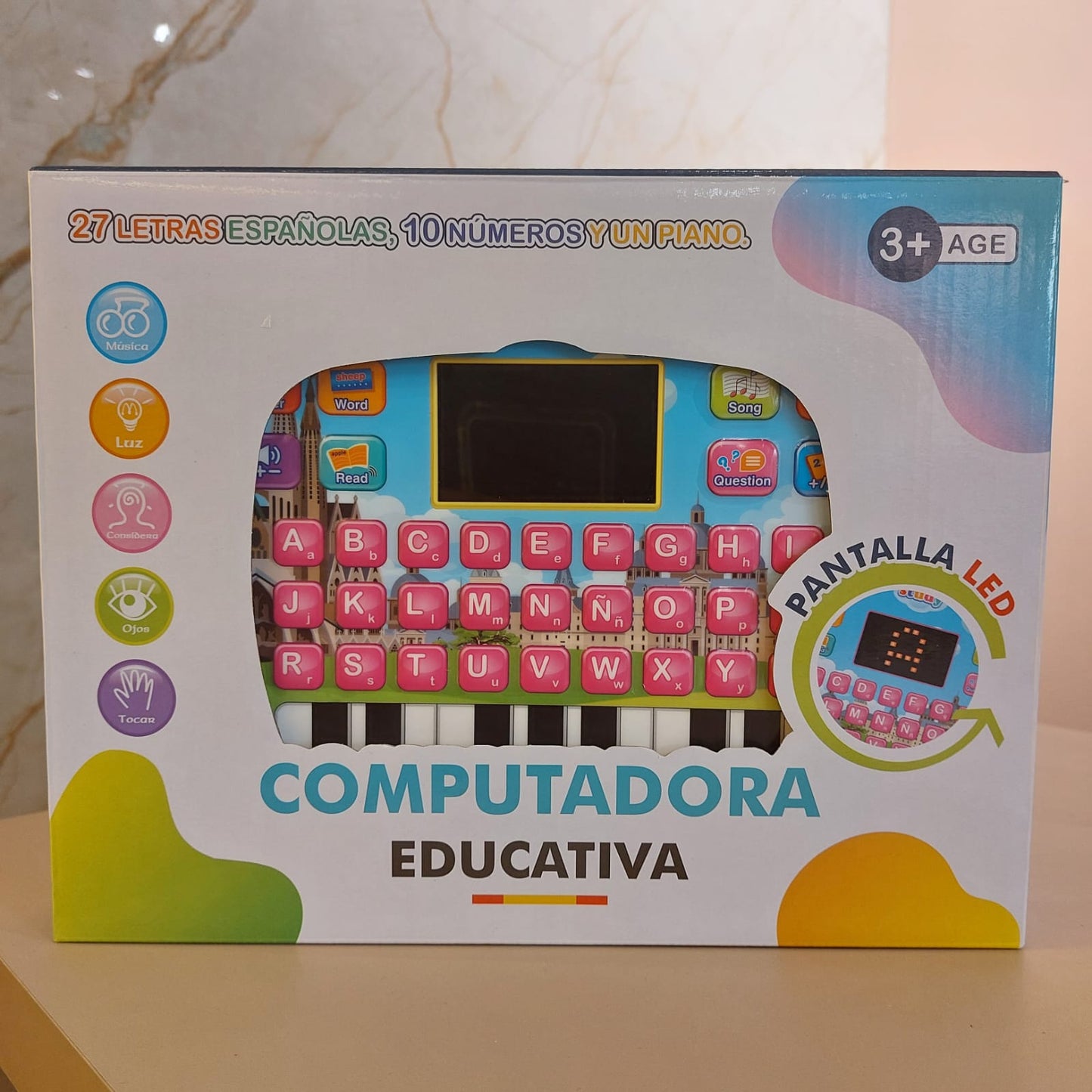Tablet de Juguete Interactivo Educativo Para Niñas y Niños