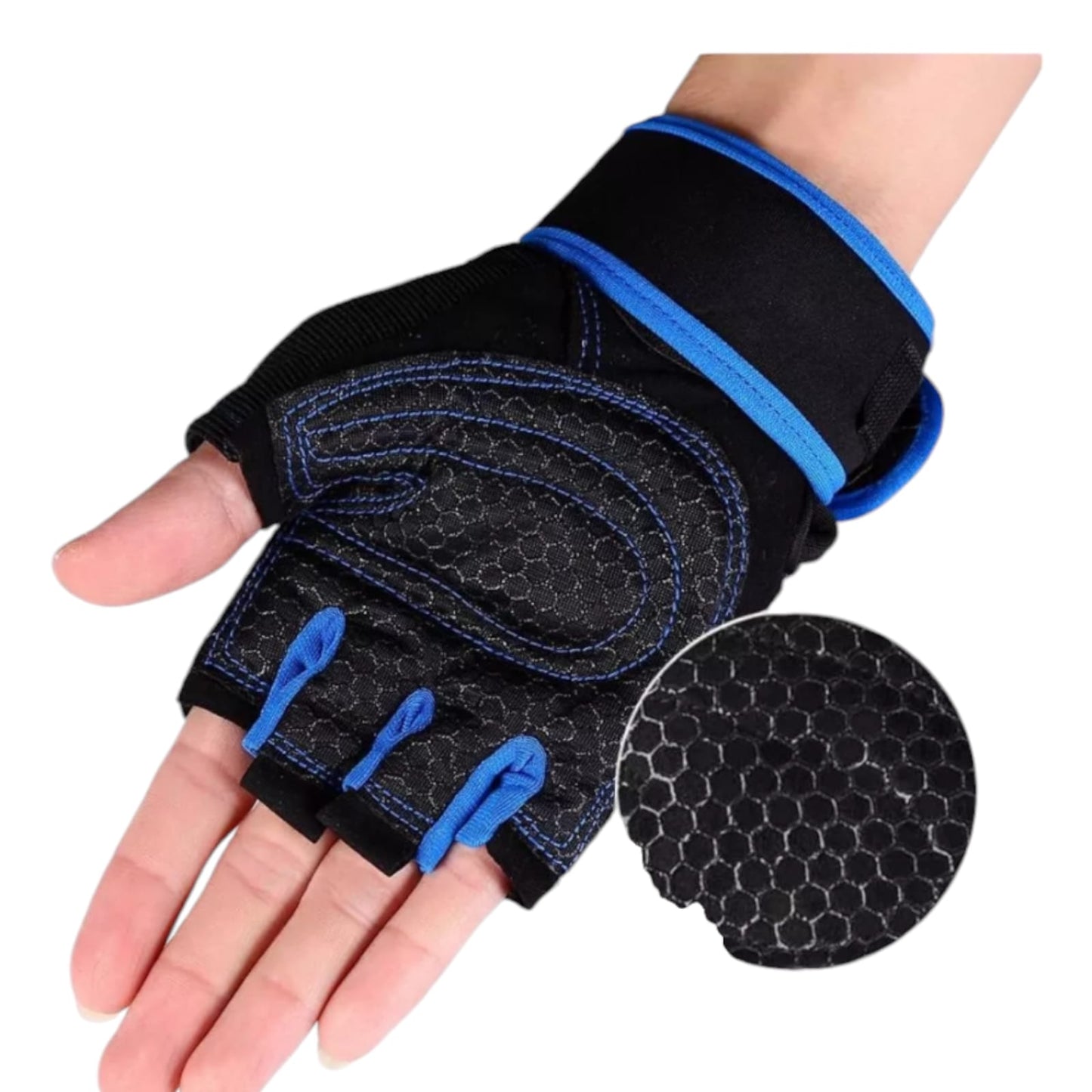 Guantes Entrenamiento Gym Pesas Antideslizantes