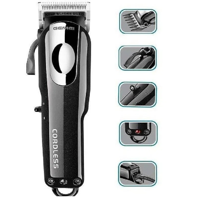 Cortadora Geemy 805 Negra Hair Cliper