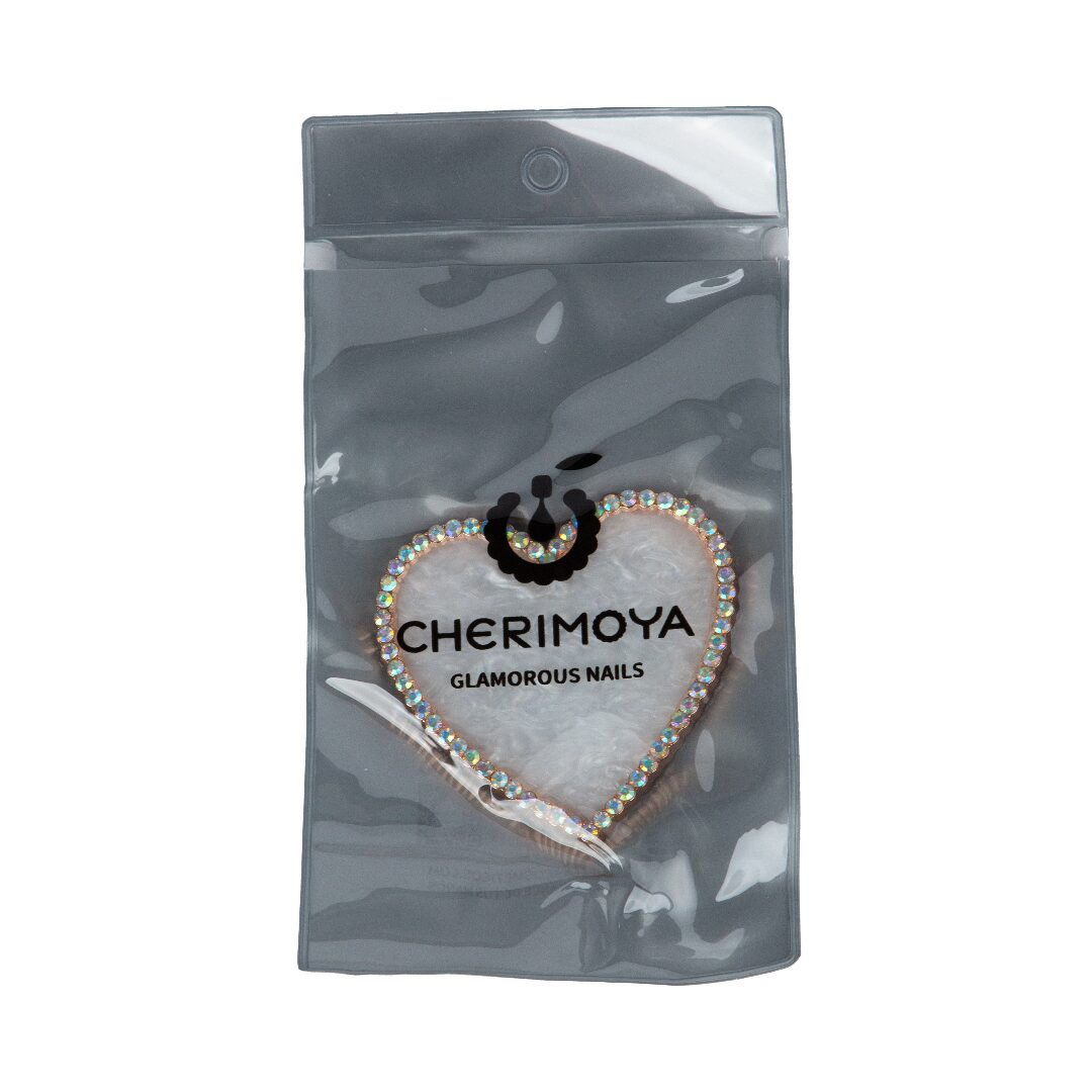 Paleta Mezcladora Corazon Blanco