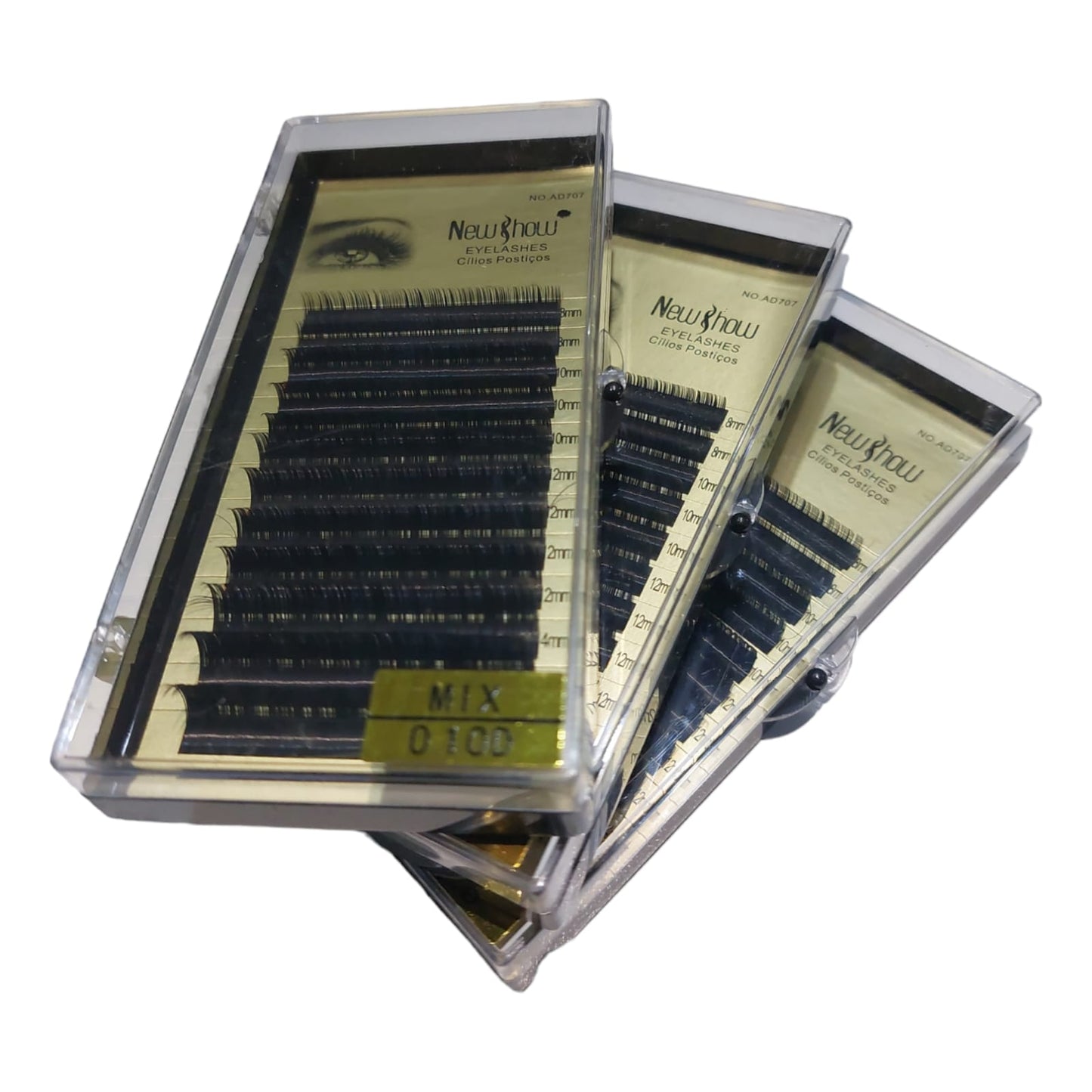Pack 3 Blíster de Pestañas Pelo a Pelo NewShow