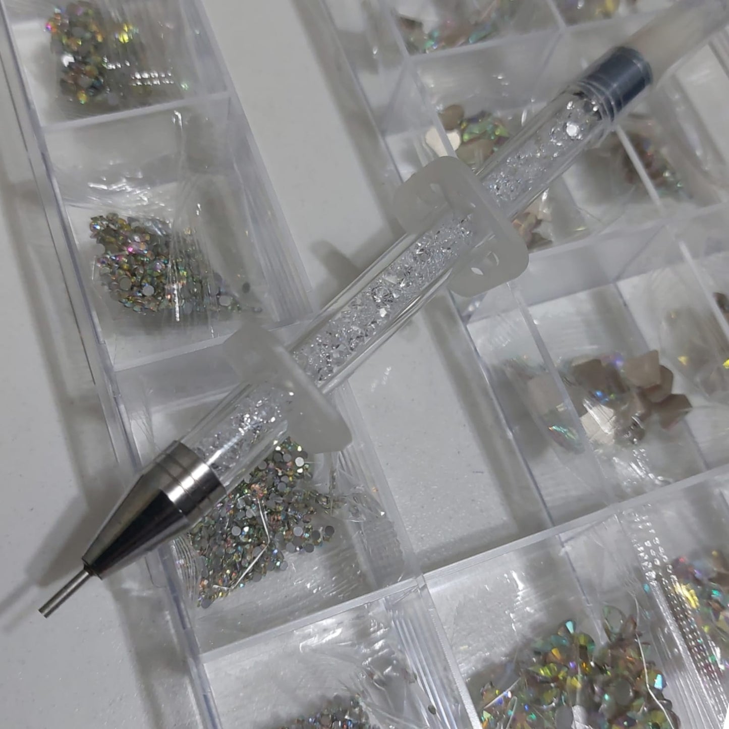 Set Cristales O Strass Para Uñas Manicure + Lápiz Aplicador