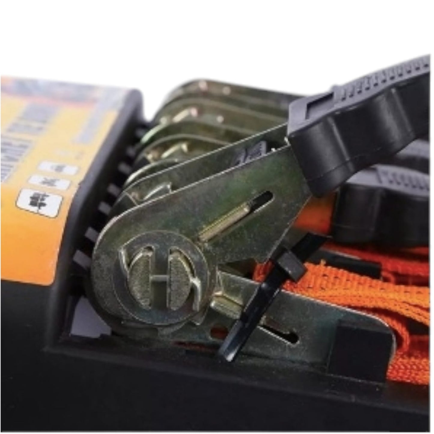 Juego 2 Eslingas Cinta De Amarre Con Ratchet 1puLG X 15ft