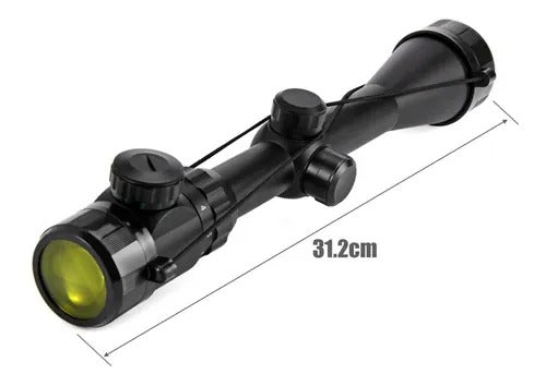 Telescopica Mira Iluminada 3-9x40 Riel 11mm