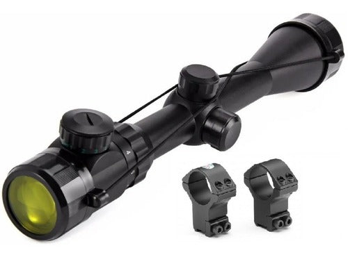 Telescopica Mira Iluminada 3-9x40 Riel 11mm