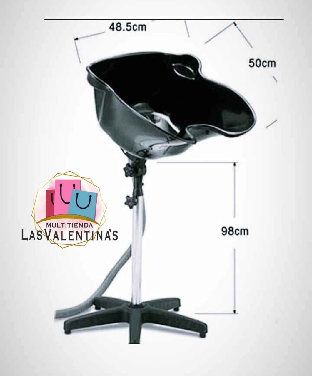 Lavapelo Portatil De Peluqueria Con Cuellero De Silicon