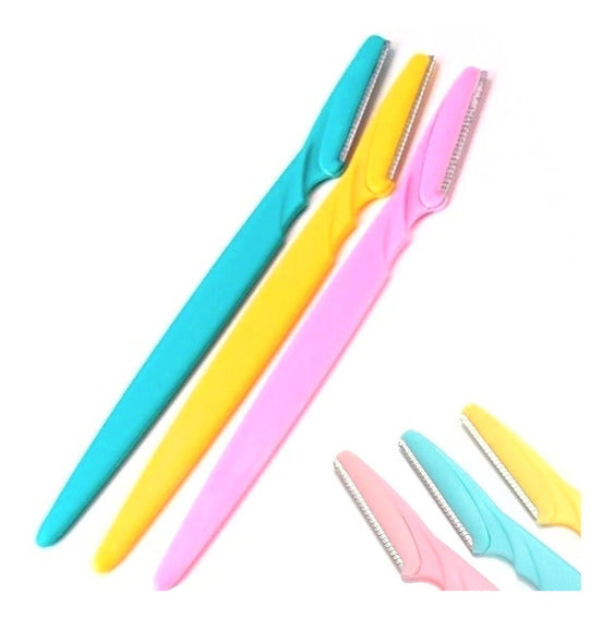 Pack De 3 Navaja De Afeitar Para Cejas
