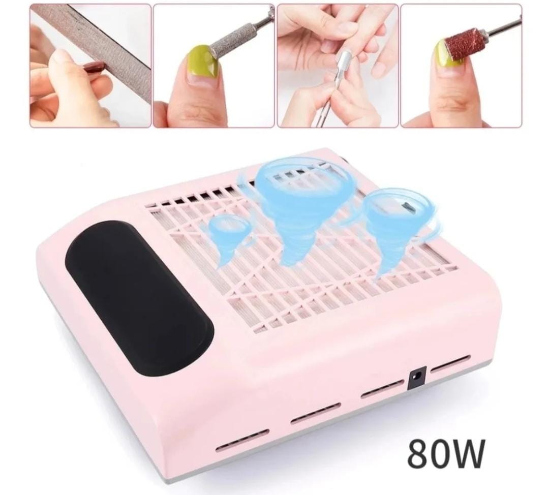 Extractor Profesional De Polvo De Uñas Acrílicas 80w