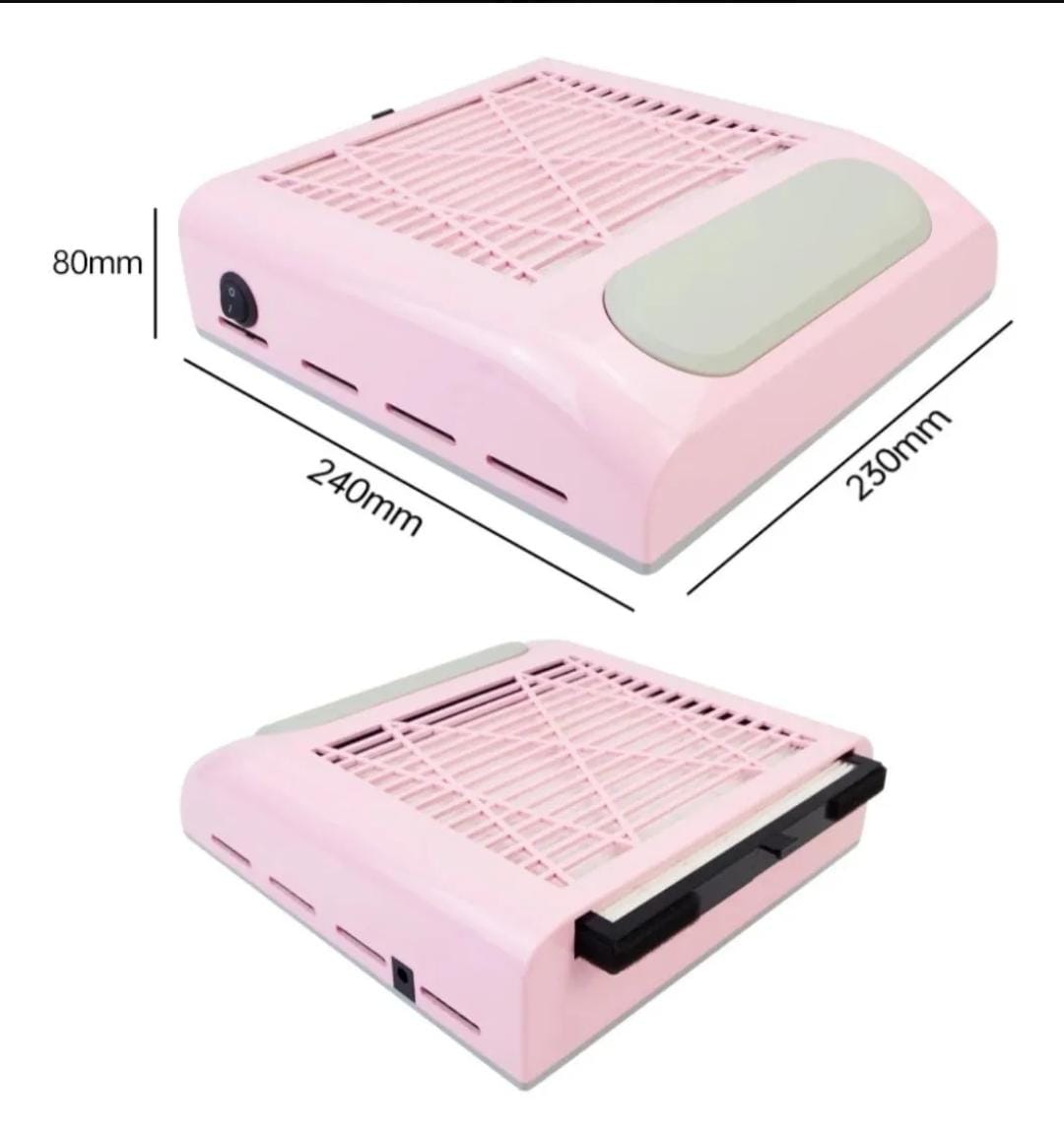 Extractor Profesional De Polvo De Uñas Acrílicas 80w