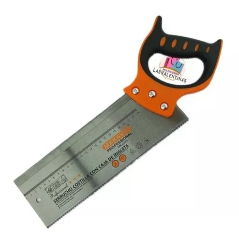 Caja Inglete Con Serrucho 300mm Ingleteadora 12 Pulgadas