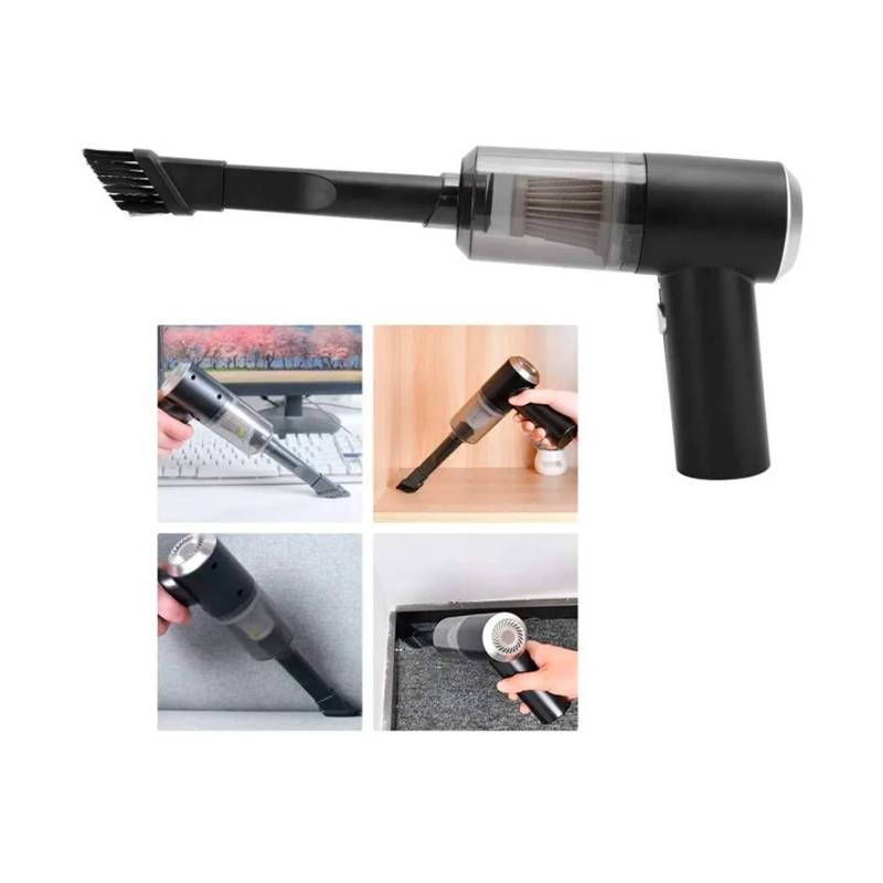 Aspiradora Auto Hogar Portatil Usb 2 En 1 Inalambrica