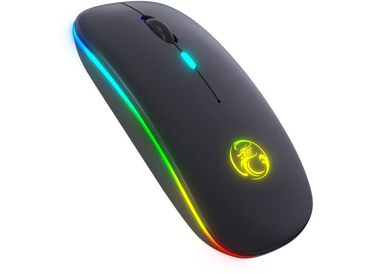 Mouse Imice E-1300 Rgb Bluetooth Inalámbrico Recargable