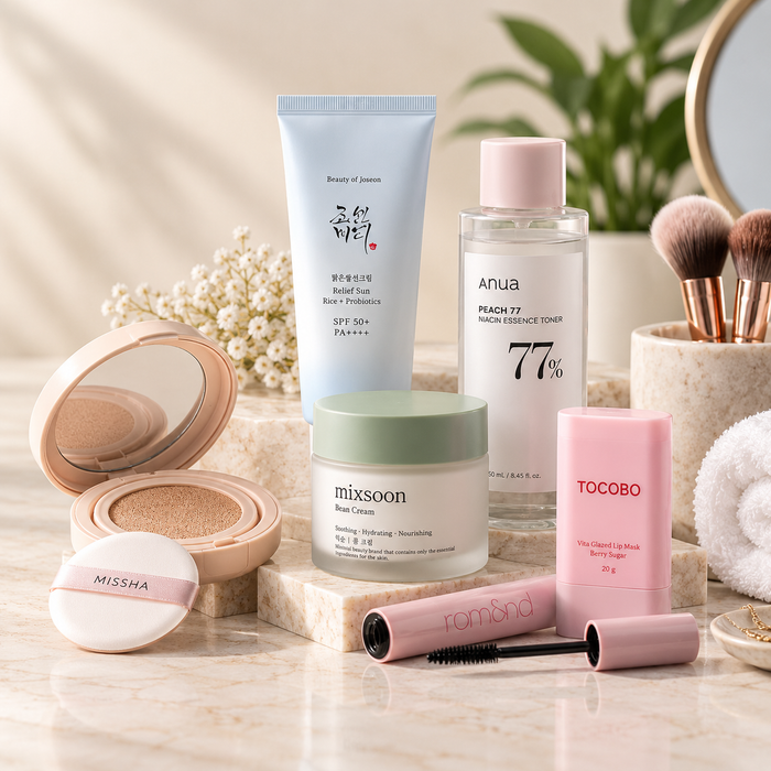Maquillaje y Skincare Coreano