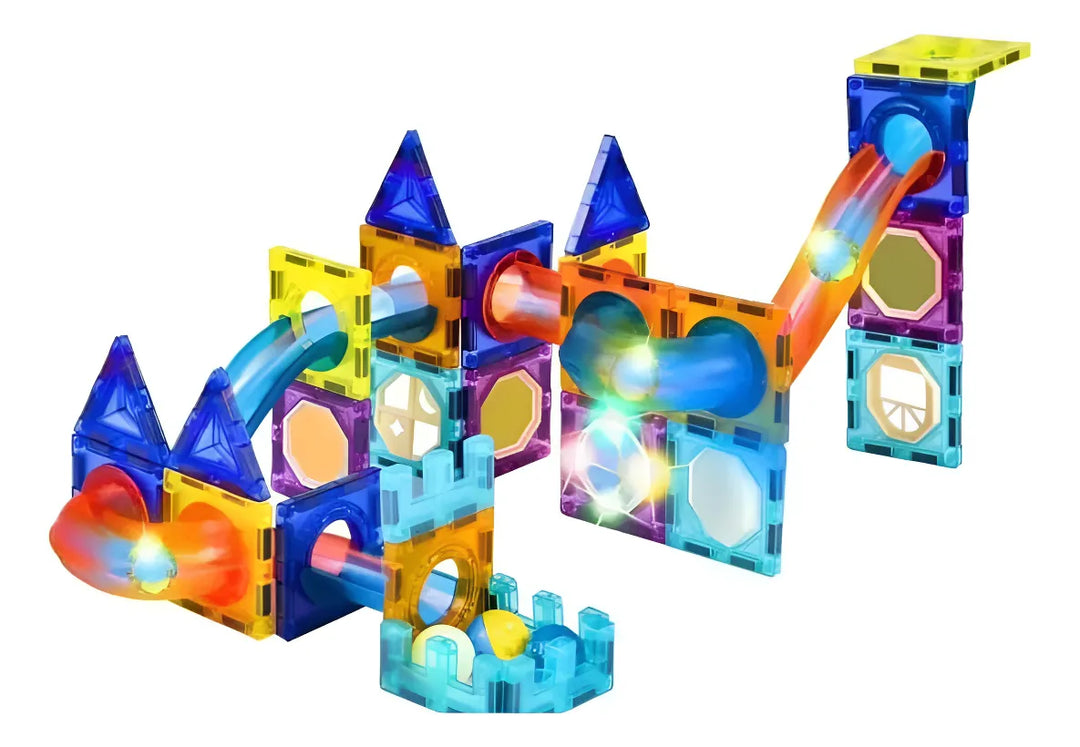 Bloques Magnéticos de Construcción Para Niños Armable de 97pcs