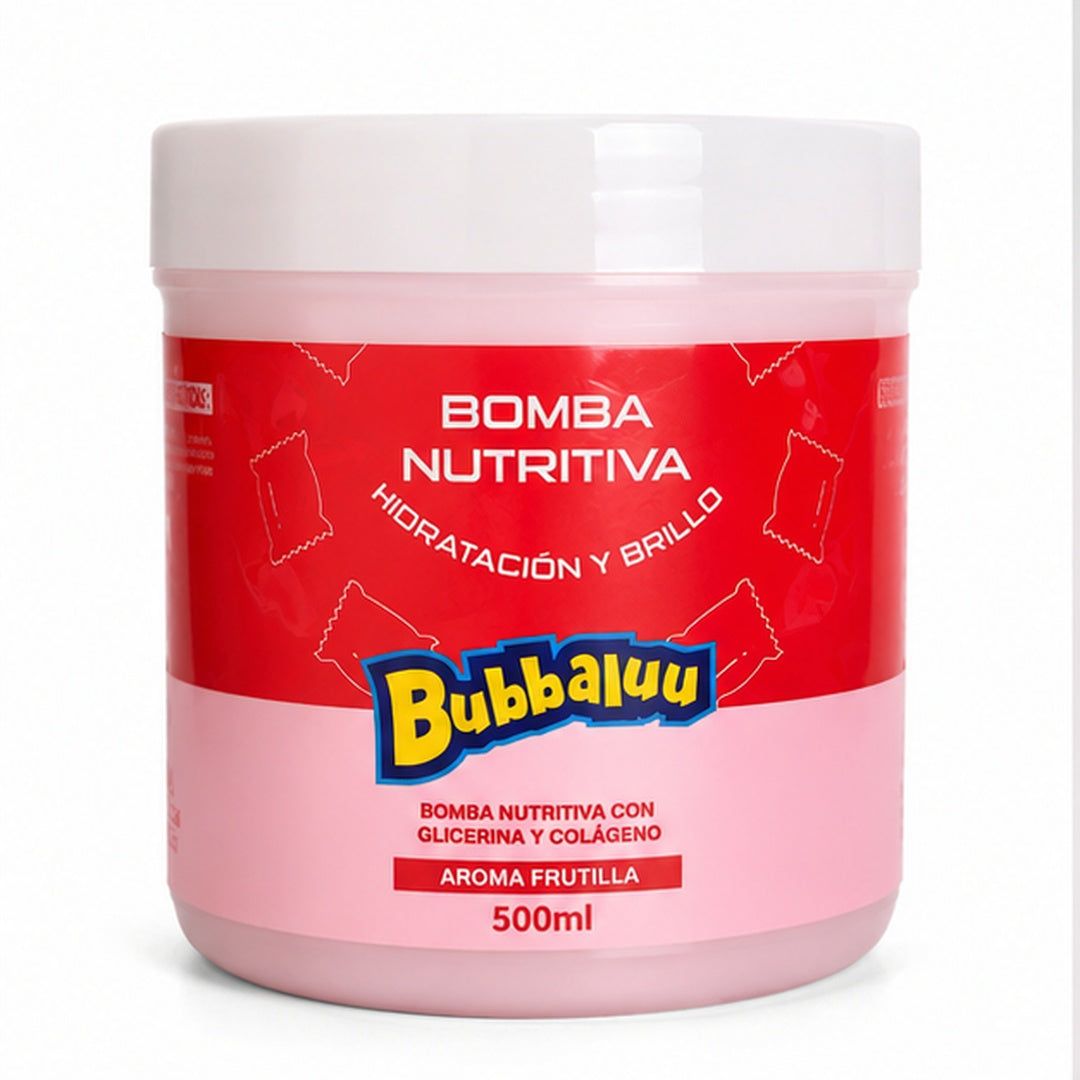 Bomba Nutritiva Bubbaluu  Cuidado del Cabello 500ml
